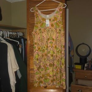 *BRAND NEW* H&M Summer/Floral Jersey Midi Dress